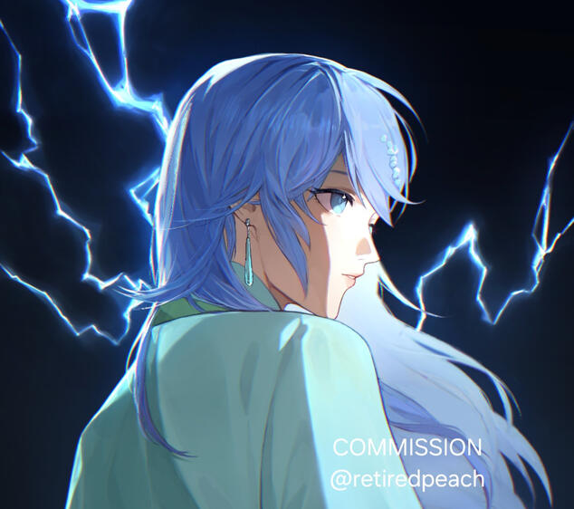 Portrait - simple bg